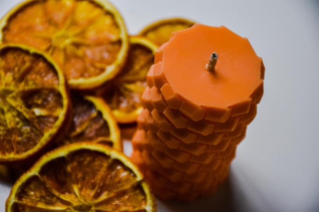 Close-up of fruit slices