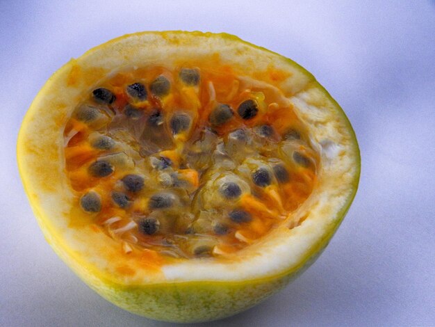 Close-up of fruit on table