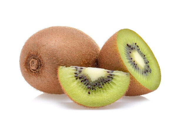 Close-up of fruits against white background