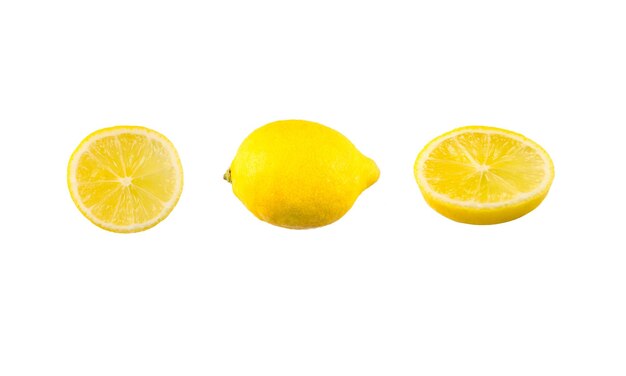 Close-up of fruits against white background