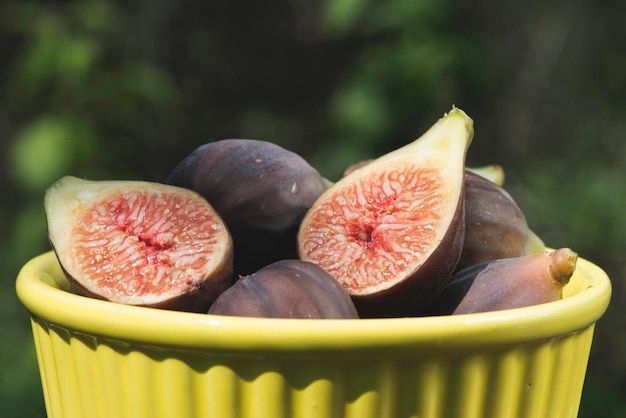 Close-up of fruits in basket