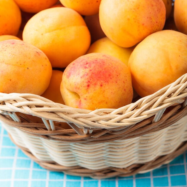 Close-up of fruits in basket