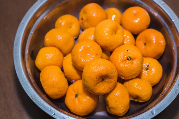 Close-up of fruits in bowl