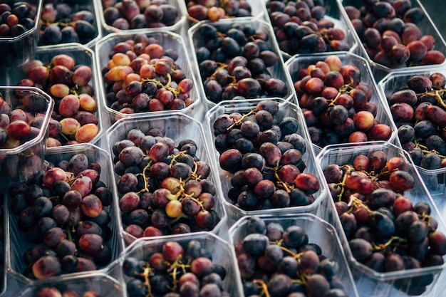 Photo close-up of fruits in market