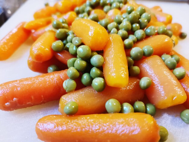 Close-up of fruits in plate