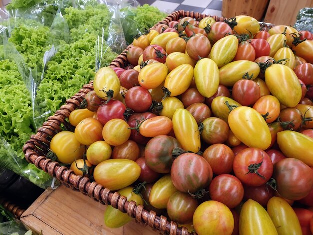 Close-up of fruits for sale at market stall