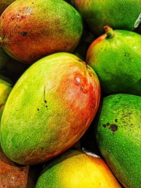 Close-up of fruits for sale at market stall