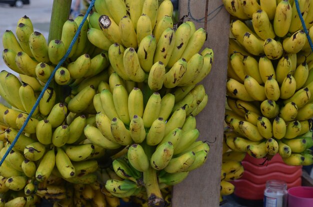 Close-up of fruits for sale at market stall