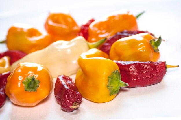 Close-up of fruits served in plate