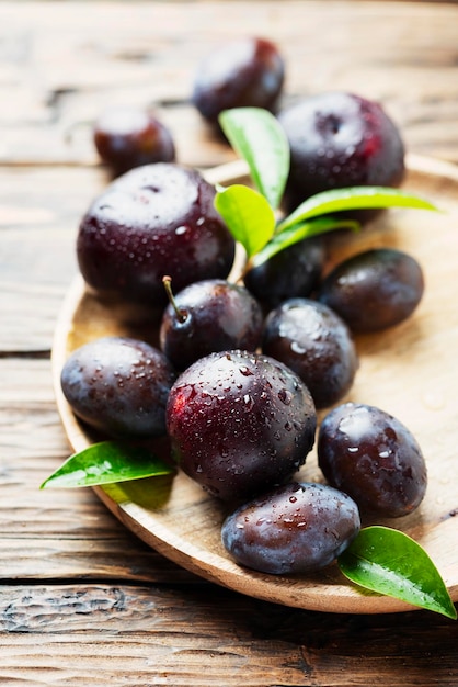 Foto close-up di frutta sulla tavola