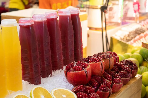 Foto close-up di frutta sulla tavola