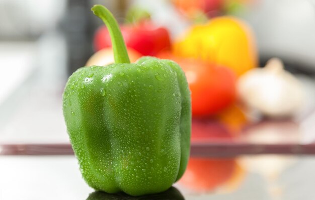 Photo close-up of fruits on table