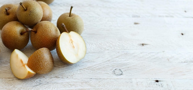 Foto close-up di frutta sulla tavola