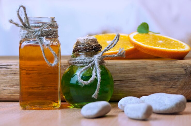 Photo close-up of fruits on table