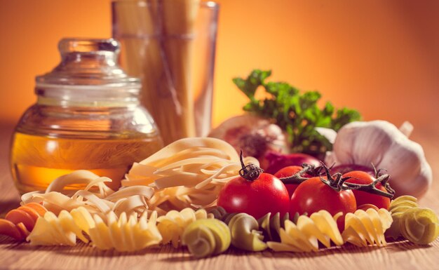 Foto close-up di frutta sulla tavola