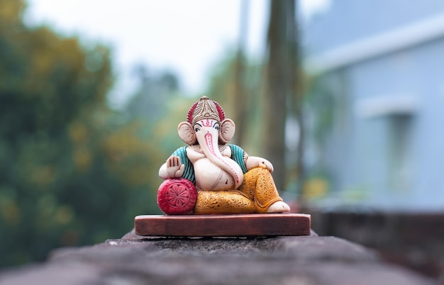 Close-up of ganesha sculpture