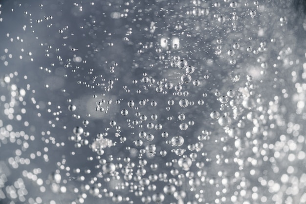 Close-up of a gas air bubble background