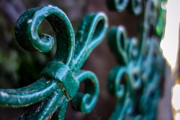 Photo close-up of gate