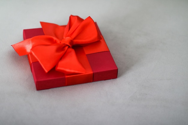 Close-up of gift box on table