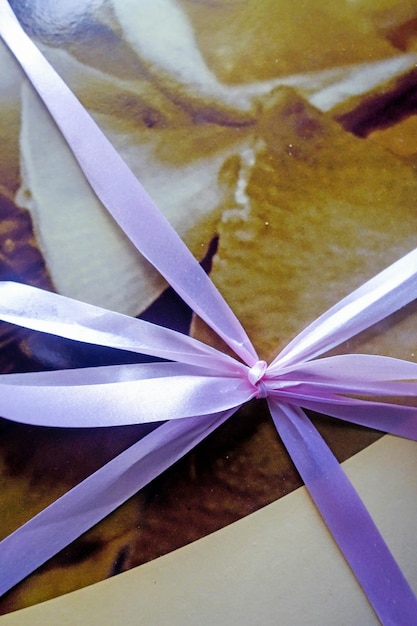 Photo close-up of gift box