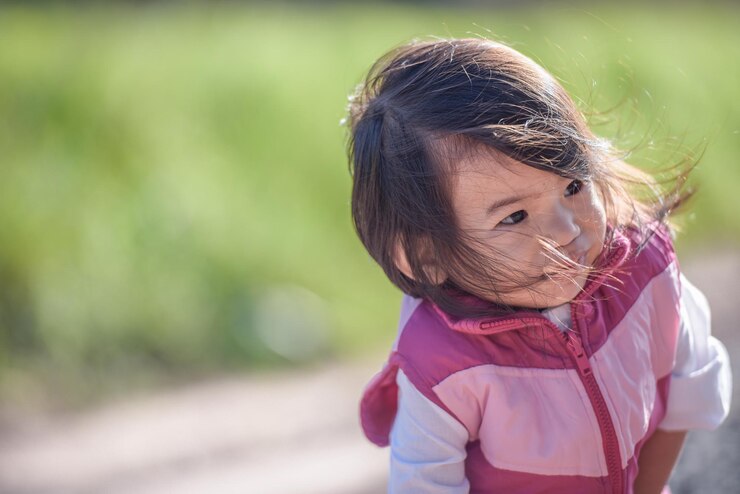 Photo 女の子のクローズアップ