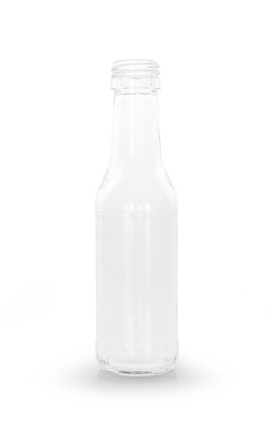  바탕 에 있는 유리 병 의 클로즈업