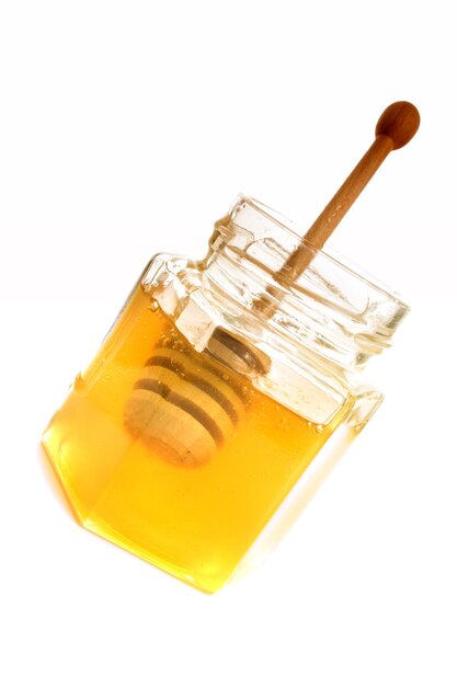 Close-up of glass bottle against white background