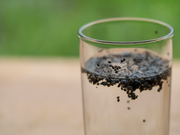 Photo close-up of glass of drink