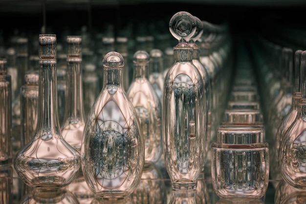 Photo close-up of glass jar on table