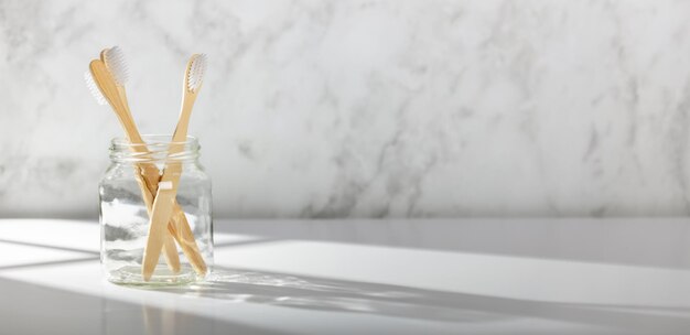 Close-up of glass of jar on table