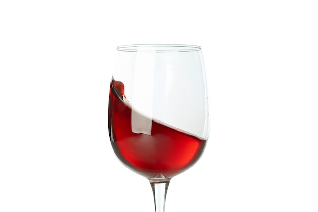 Close-up of a glass of red wine