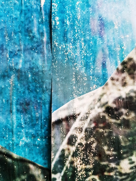 close-up of glass window