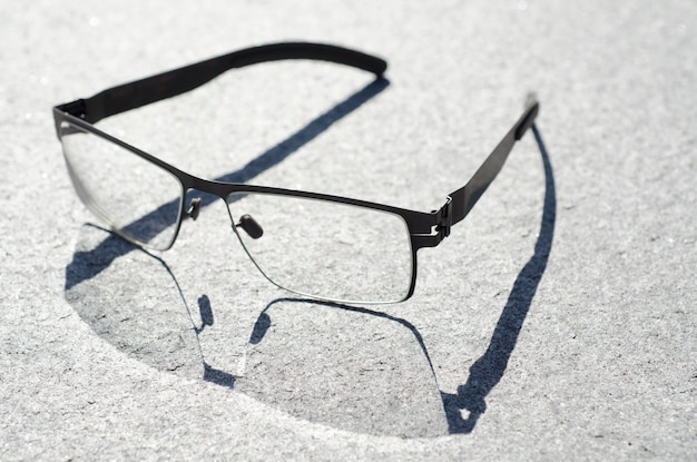 close-up of glasses