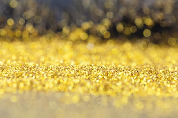 Photo close-up of glitters