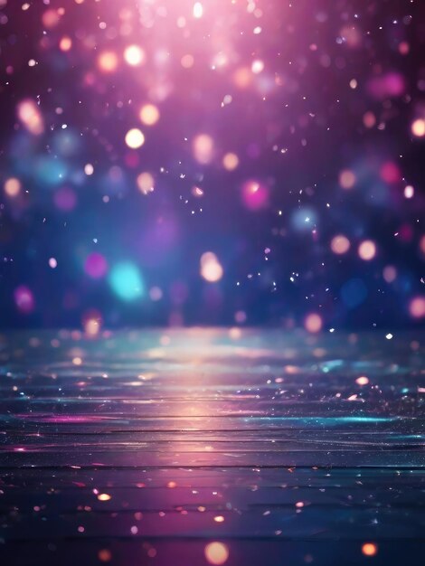 a close up of a glittery background with a light in the background