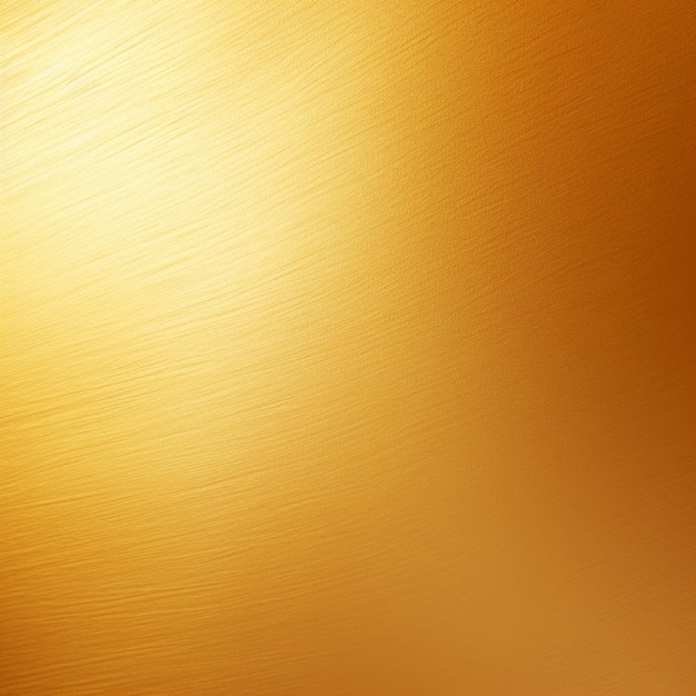 Крупный план золотой металлической пластины с гладкой поверхностью, генерирующей ai