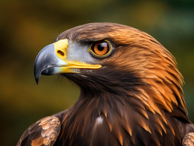 close up of a Golden eagle