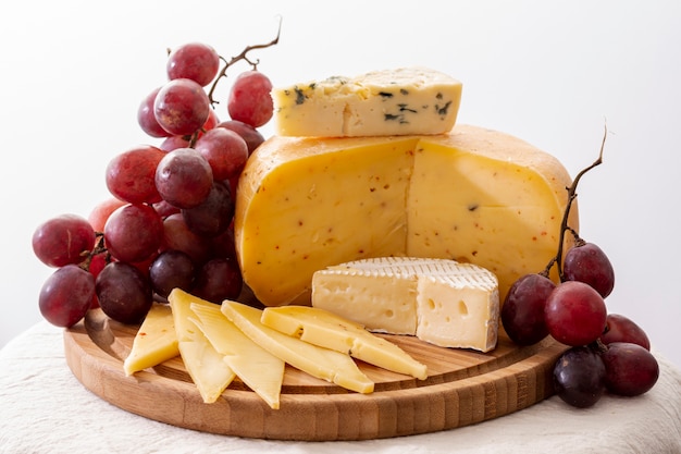 Photo close-up gourmet snacks on a table