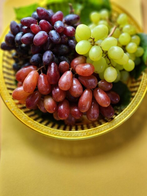 Photo close-up of grapes