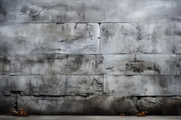 Photo close up of a gray concrete wall