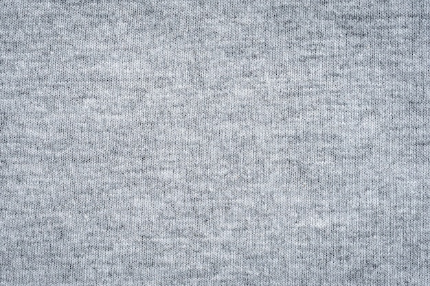 Close up gray fabric texture and background with space.