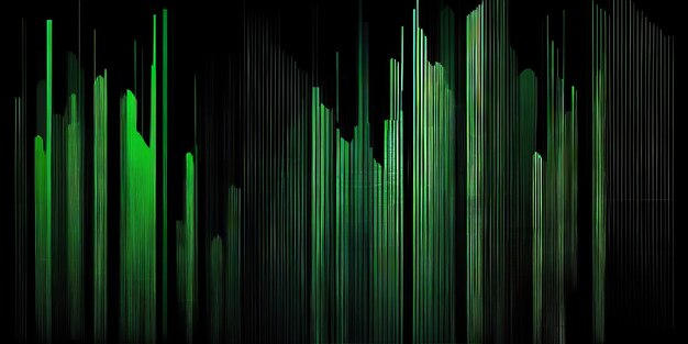 Close up of green and black background with white generative ai