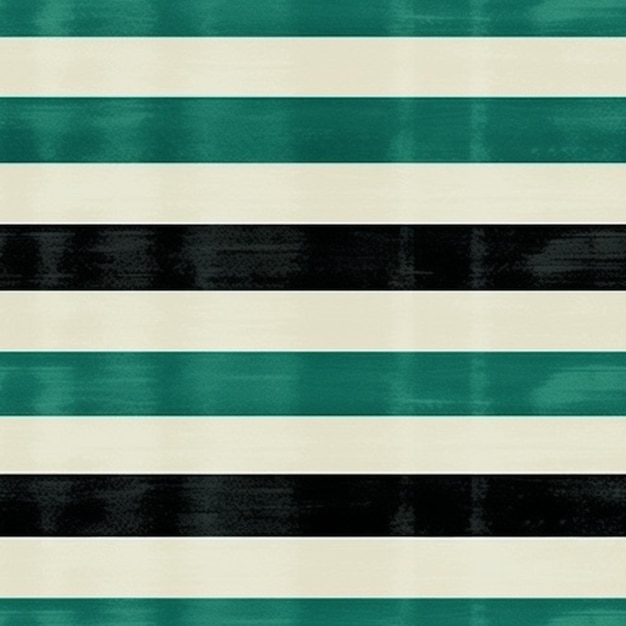 a close up of a green and black striped wallpaper generative ai