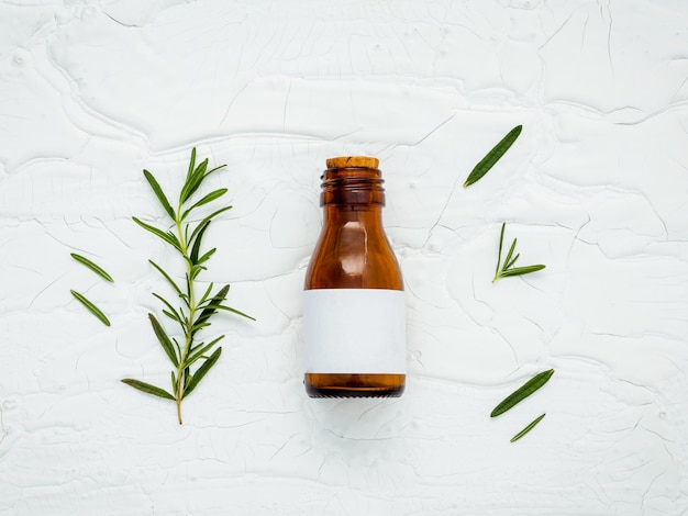 close-up of green bottles