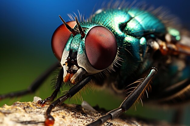 A close up of a green bug on a leaf AI