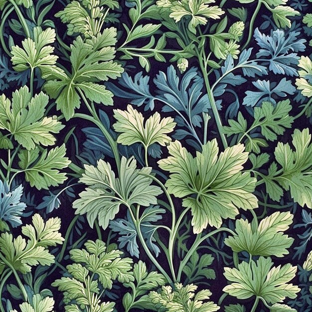 Photo close up of green foliage