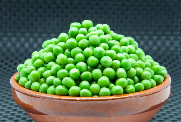 Close-up of green fruits on table