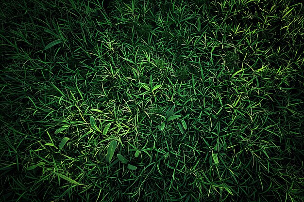 A Close Up of a Green Grass Field