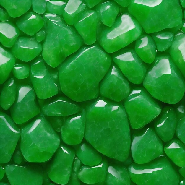 Close up on green jade texture