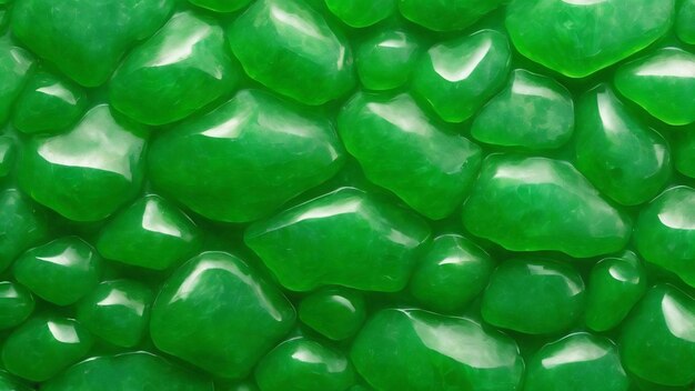 Close up on green jade texture